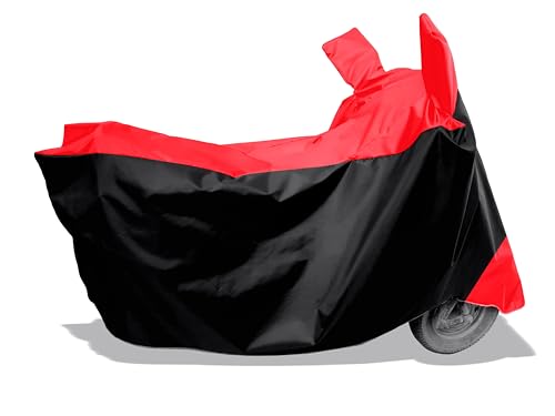 Image of Two Wheeler - Bike - Bike Cover for New 2025 Honda CB 125 Hornet Bike Body Cover with Water Resistant - Dust Proof Fabric Red Stripe