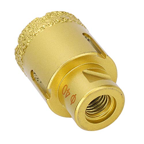 Set broca corona para concreto y mármol 40 mm miniatura 4
