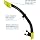 SCUBAPRO Spectra Dry Snorkel con Válvula de Purga, Tubo Corrugado Flexible, Boquilla Estilo Regulador y Clip de Conexión Rápida, Negro/Amarillo miniatura 4