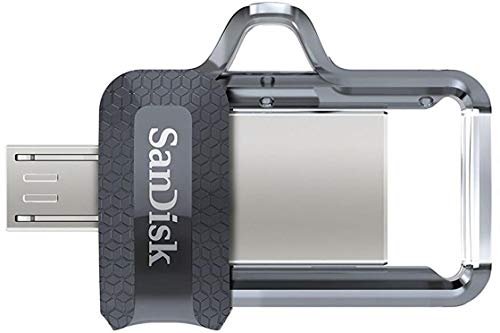 Image of SanDisk Ultra Dual 32Gb OTG Pen Drive Pack of 2 (Black, Gold), USB 3.0