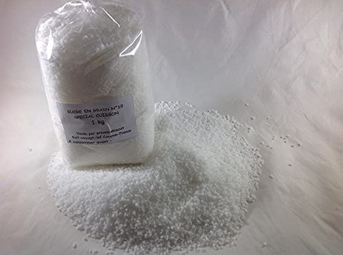SUCRE EN GRAIN N°10 SPECIAL CUISSON 1 KG - idéal pour chouquettes et brioches Cover