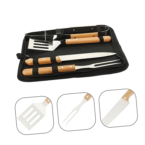 Set de utensilios para parrilla BESPORTBLE 1 set miniatura 4