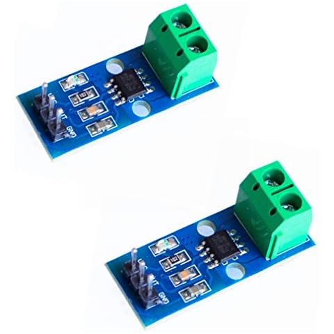 Movilideas 2 pcs ACS712 Modulo Sensor de Corriente 30A Cover
