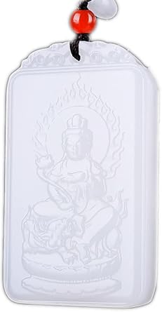Womens Necklaces Mens Necklaces pure natural jade hand carved Lucky Happy laughter Maitreya Buddha Necklace pendant