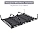 SUPERJARE XLarge Outdoor Dog Bed, Elevated Pet Cot with Canopy, Portable for Camping or Beach, Durable Oxford Fabric, Extra Carrying Bag - Dark Gray