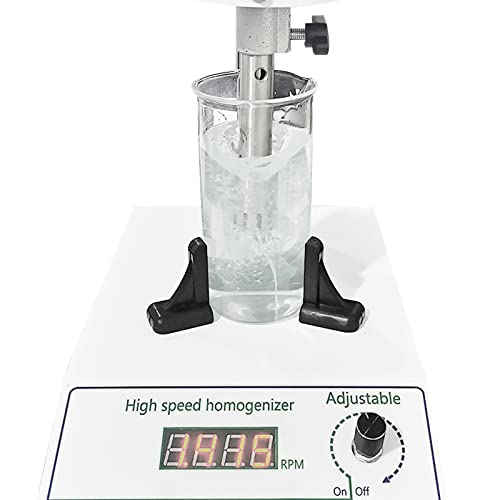 Cildon HOMOGENIZER LAB DISPERSER EMULSIFIER 8000-22000 Rpm Speed Adjustable, 5-1000Ml Processing Capacity, W/ 2 Working Heads(12Mm&18Mm, Length 120Mm) 220W Homogenizer thumb #6