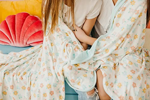 Image of Copper Pearl Jumbo 3-Layer Baby Blanket: Soft Baby Quilts for Boys and Girls | Breathable, Cozy, Toddler Blanket | Baby Quilt for Newborns | 60x72 Premium Material | Daisy