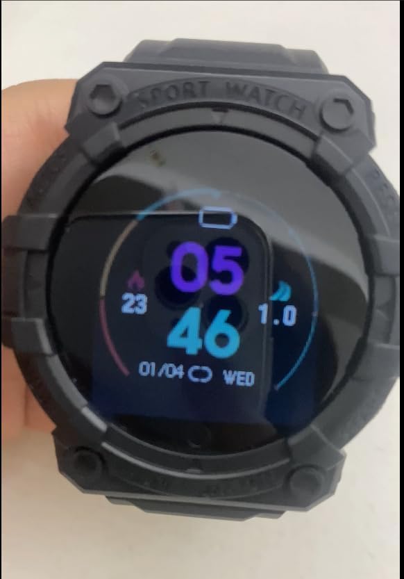 Miniatura 8 de BOTs and four DOTs, Reloj inteligente FD68S, reloj deportivo SMARTWATCH. Rastreador de actividad, frecuencia cardíaca, movimiento, distancia,