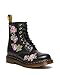Price comparison product image Dr. Martens womens Women's 1460 Vonda Ii Embroidered 8 Eye Boot Fashion Boot, Black, 5