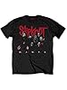 Slipknot Unisex T Shirt WANYK Logo (Backprint) (Small) Black #2