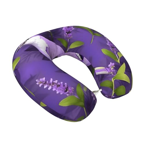 Almohada de poliéster para cuello y hombros negra miniatura 2
