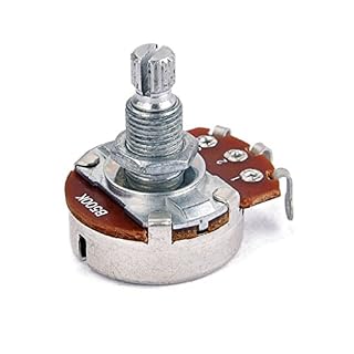 Tbkoly 2 pièces 500K 18mm potentiomètre à Arbre Fendu for Guitares électriques - Les Beatles, Paul McCartney, John Lennon, RIngo Starr, George Harrison Tbkoly 2 pièces 500K 18mm potentiomètre à Arbre Fendu for Guitares électriques – Image 5