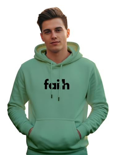 Image of XENOVAURBAN Hoodie for Men /Women | Unisex fit Cotton Fleece Hooded Sweatshirt - Faith