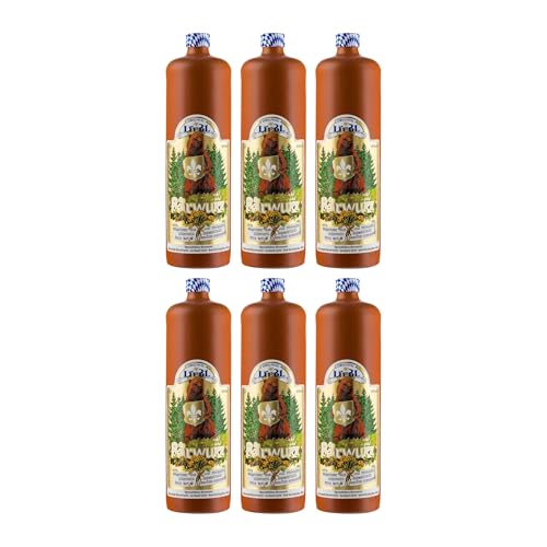 Liebl Bayerwald Bärwurz Spirituose Bayrischer Wald Deutschland inkl. FeinWert E-Book (6 x 0.7 l)