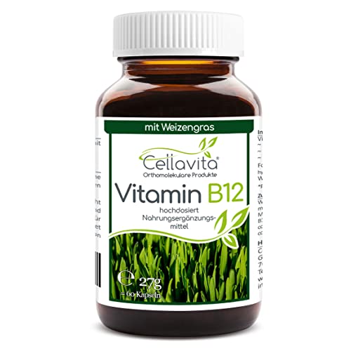Cellavita Vitamin B12 hochdosiert Vitamin B12 als Methylcobalamin