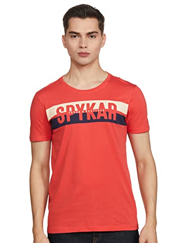 Image of Spykar Men's Slim Fit T-Shirt