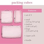 kate spade new york Packing Cube Set of 3, Goddess Stripe - Image 5