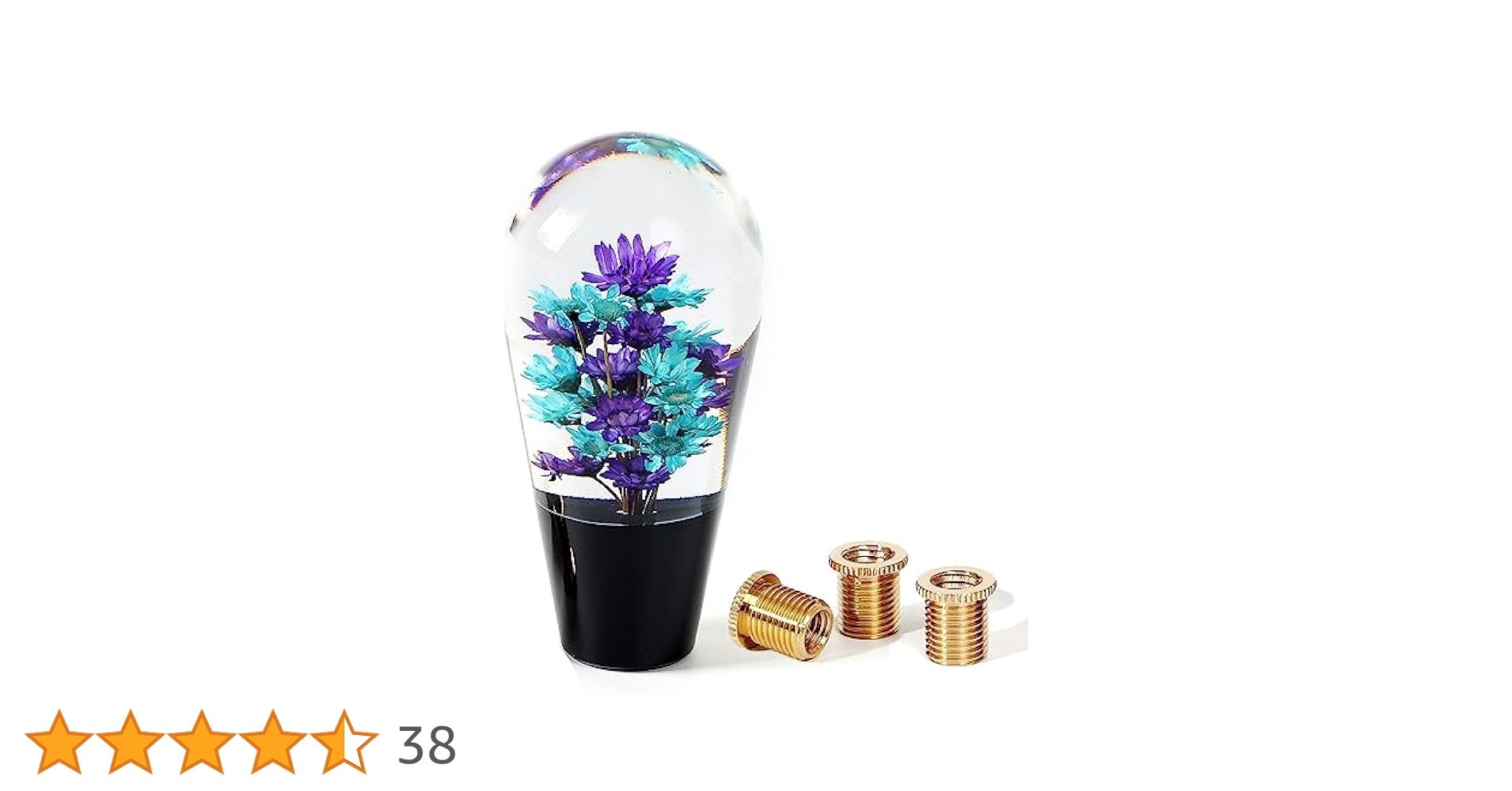 Amazon.co.jp: ライフパレット 水中花 クリスタル シフトノブ