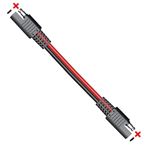 SAE Extension Cable Polarity Adapter 10AWG SAE Polarity Reverse Wire