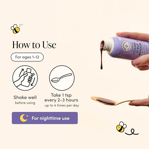 Image of Beekeeper's Naturals Kids Nighttime Propolis Honey Syrup | Immune Support with Propolis, Elderberry & Raw Honey, Sleep Support with Chamomile & L-Theanine, Gluten Free