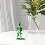 Transformez votre décor : améliorez votre ensemble de soldats miniatures avec des scénarios plus amusants, apportant une atmosphère unique et relaxante à divers environnements tels que les travaux, les aires de jeux et les pièces sur le thème des soldats pour un ajout parfait sur un bureau ou une étagère.