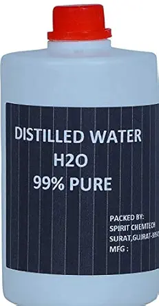 spiritchem Distilled water 99% pure 1 litre