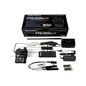 YAESU FTA-250L Ricetrasmettitore Banda Aerea Frequenza Am 108-136, Canali 250 Potenza 5 Watt