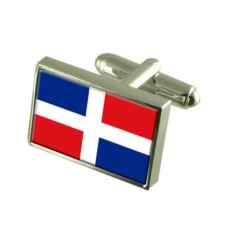 Gemelos de República Dominicana en estuche de recuerdo premium