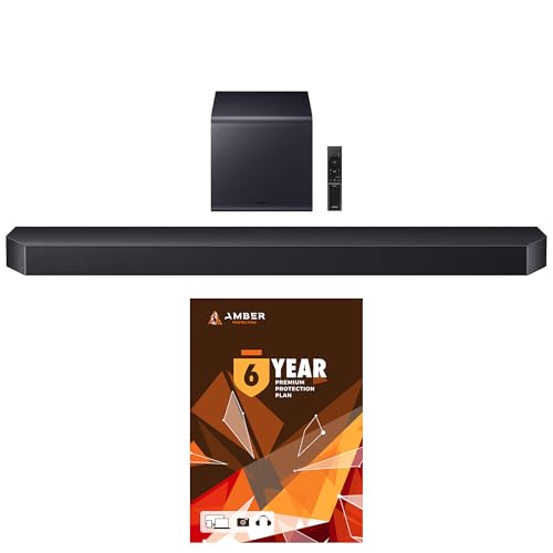 Samsung HW-Q900F Q Series Soundbar 7.1.2 Ch Subwoofer with 6 Year Amber Protection Plan (2025)