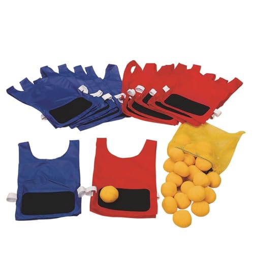 Dodge-it Tag Adulte Lot dossard scratch jeu esquive et ballon prisonnier