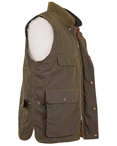 Outback Trading Company Men's 2153 Overlander Waterproof Breathable Cotton Oilskin Outdoor Vest4