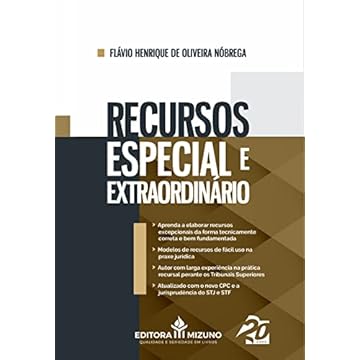 Capa do livro Recursos Especial e Extraordinário