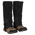 TONGIHS 2 Piezas Polainas Impermeable de Senderism...: Contenido del paquete:Usted recibirá 2pcs nieve guardias de la pierna, el tamaño es de 45 * 40 cm, el producto puede proteger eficazmente los tobillos de la lluvia, el barro y el polvo, así como bloquear eficazmente las piedras pequeñas. Nota: El tam...