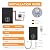 4500W Tankless Water Heater Electric,110V Electric Water Heater With Digital Display,Frequency Conversion Instant Hot Water Heater,On Demand Hot Water Heater Electric (Black)