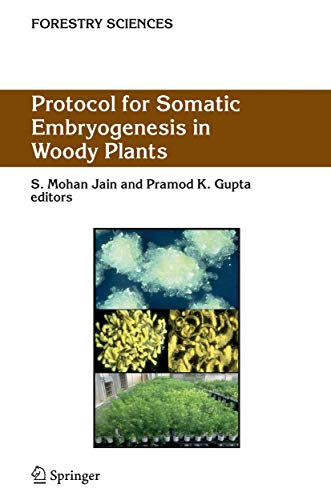 Protocol for Somatic Embryogenesis in Woody Plants (Forestry Sciences, 77)