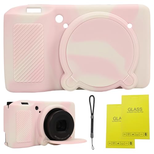 Funda de silicona para Ricoh GR III/GR III X, con cubrebocas removible miniatura 1