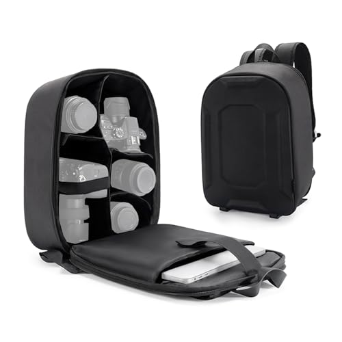 Andoer Mochila para cámara, mochila impermeable para cámara réflex digital, mochila para cámara...