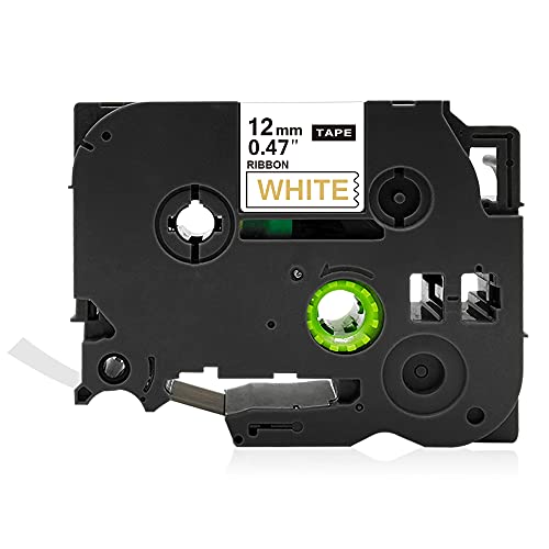 Flowerty �݊� �u���U�[�H�� ���{�� TZe-R234 ���n������ 12mm�� ����5m ��ڂ� �s�[�^�b�` P-touch �ėp �e�[�v�J�[�g���b�W 1����