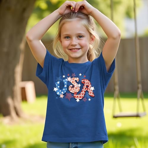 Image of 4th of July Bow Tank Top Women-Vintage American Bow Sleeveless Shirt USA Flag Tee Top Patriotic Tank Top