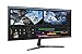 immagine 7Samsung Monitor S34J550 Monitor per Video Editing da 34''con Base a Doppio Snodo, Ultra WQHD 2K, 3440 x 1440, Formato 21:9, HDMI e Display Port, Multitasking