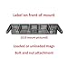 Hammy3DPrints Mount for FN P90 / PS90 Mags - Magnetic/Safe | Magazine Holder Storage Rack