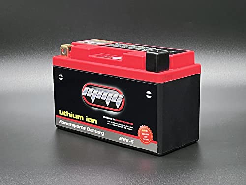 Mmg Lithium Ion Motorcycle Battery Ytx12-Bs Sealed Factory Activated, Compatible With Kawasaki Suzuki Triumph Yamaha (Mmg5) #TOP2