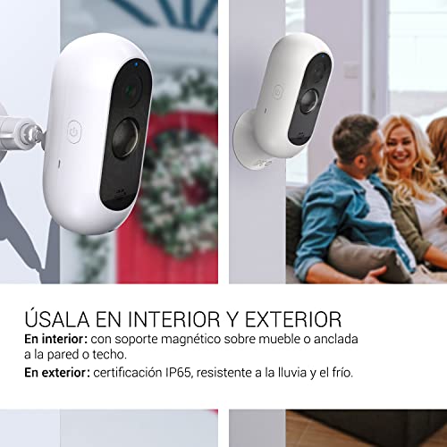 Cámara vigilancia WiFi exterior SPC Magnes 3 para proteger tu hogar sin cables 7