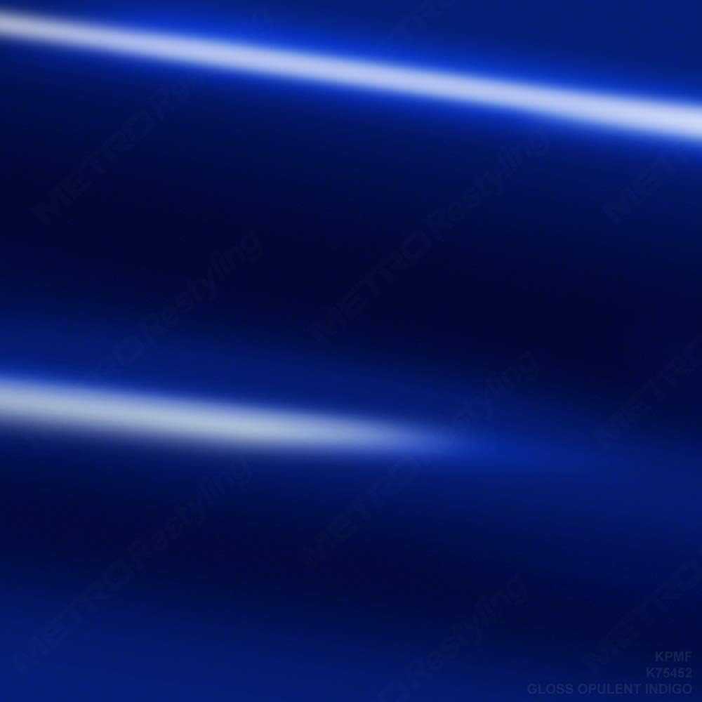 KPMF K75452 Gloss Opulent Indigo 1ft x 1ft (1 sq/ft) Vinyl Car Wrap Film