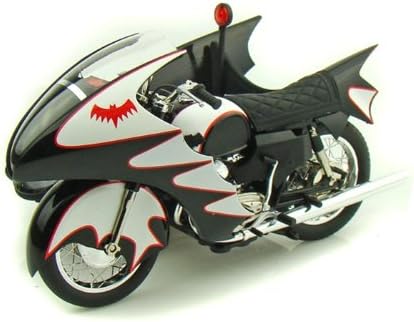 Amazon ダイキャストカー 1966 バットマン バットサイクル バイク サイドカー 1 12 プラモデル 通販