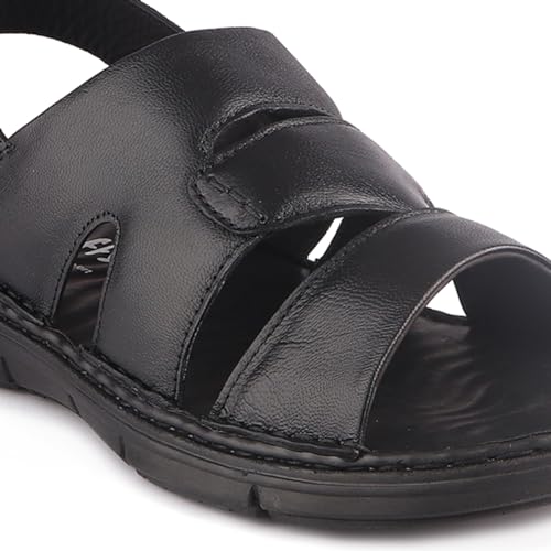 Image of Red Chief Leather formal sandal for men