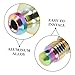 Abaodam 1set Motorcycle and Bike Brake Bleeder Screws Caps Automotive Bleeder Valve Covers for Easy Installation and Efficient Fluid Release