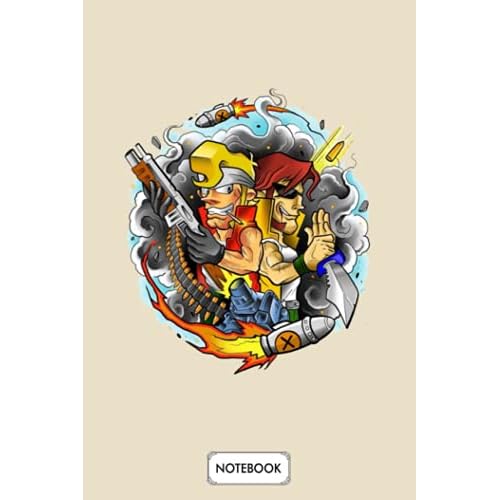 Metal Slug Notebook: Journal, Lined Notebook, 120 Blank Pages, Journal, 6x9 Inches, Matte Finish Cover