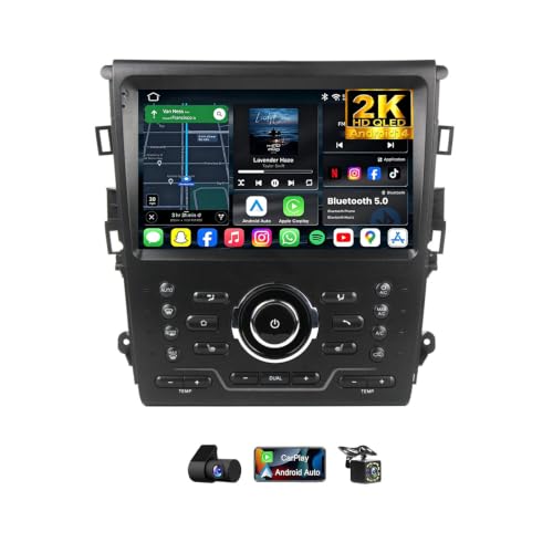 Radio coche Android 14 para Ford Mondeo, ideal para viajar con GPS y Carplay