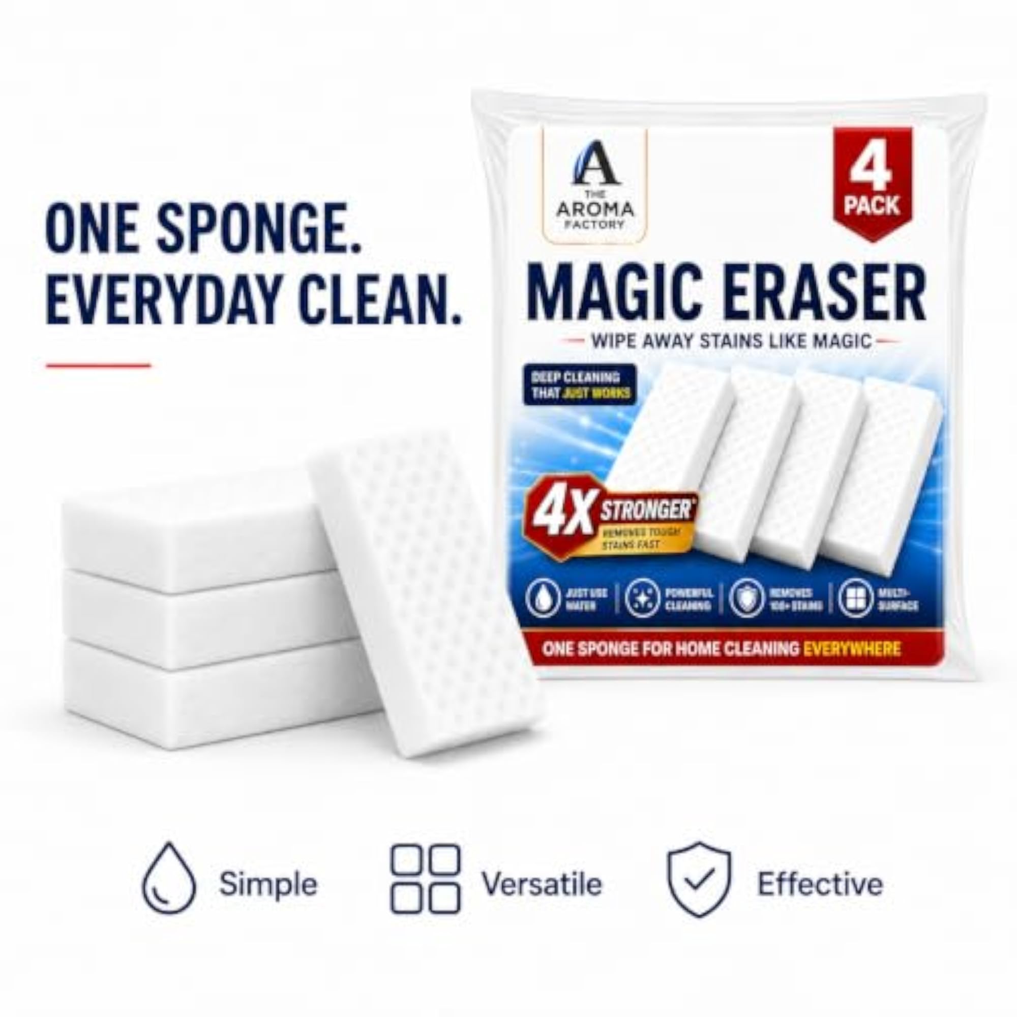 Magic Eraser Sponge for Multi-Surface Cleaning